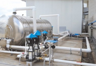 中央热水工程管道应用