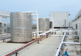 中央热水工程管道应用