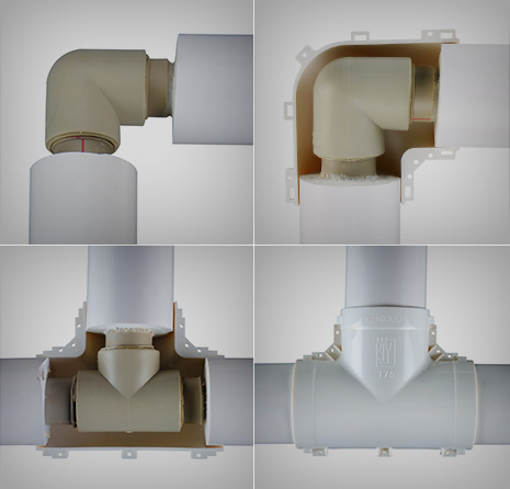 保温管道安装方便，接头部位配套